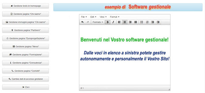 Marco Rosati consulente informatico - Ideazione e realizzazione di software gestionali per siti web a Spoleto, Umbria